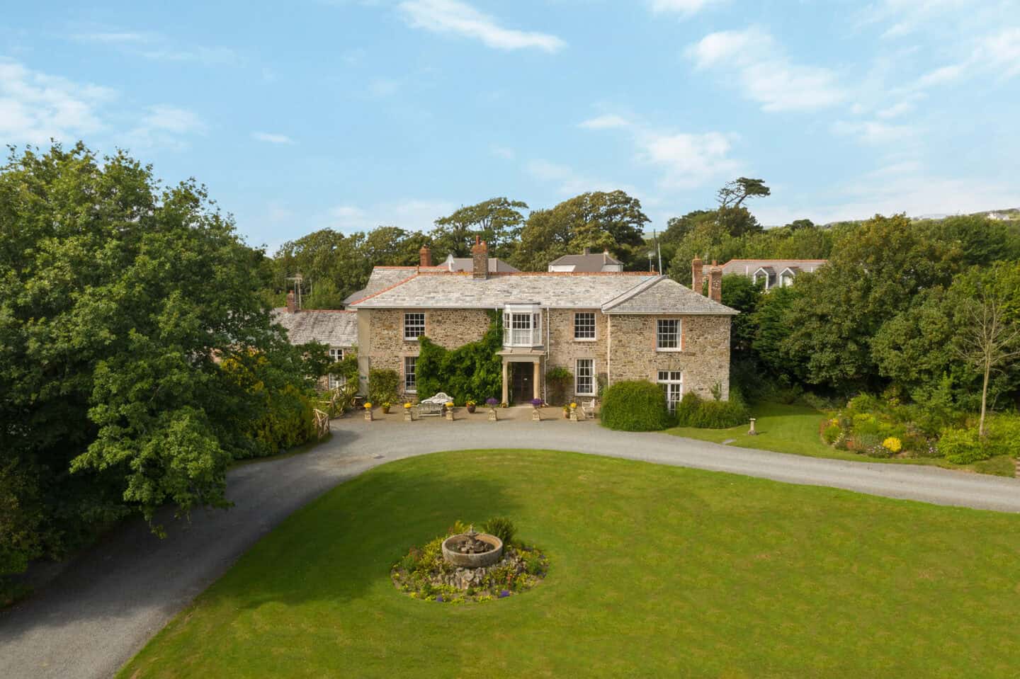 Broomhill Manor Exterior Holiday Cottages for rent Bude Cornwall