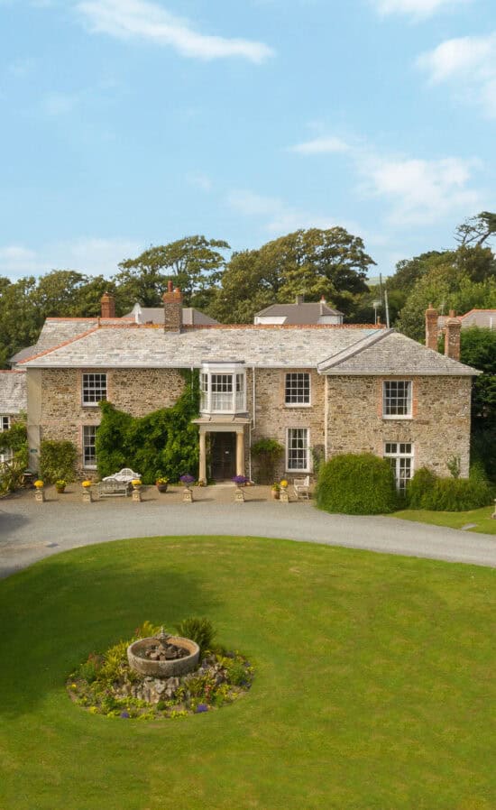 Broomhill Manor Exterior of the manor portrait