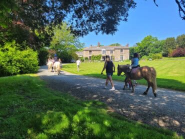 Horse Riding 3 At Broomhill Manor Holiday Cottages Bude Cornwall