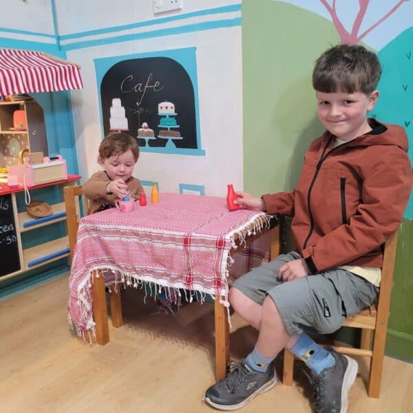 Under 6 playroom Broomhill Manor Holiday Cottages Bude Cornwall