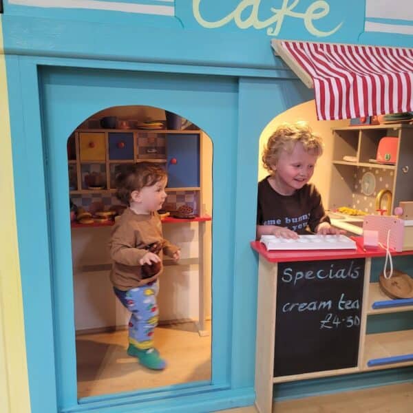 Under 6 playroom Broomhill Manor Holiday Cottages Bude Cornwall