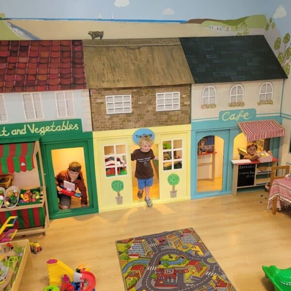 Under 6 Play room at Broomhill Manor Holiday Cottages Bude Cornwall