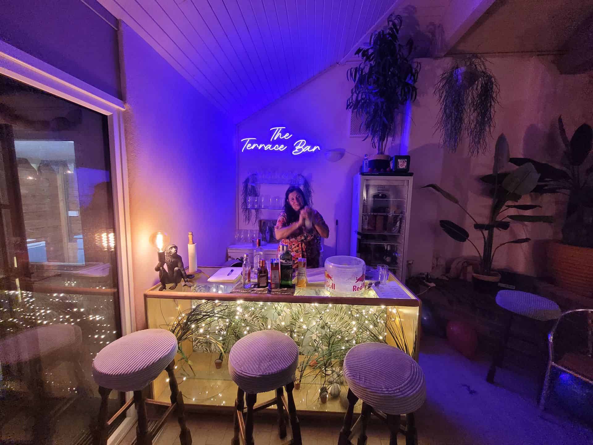 The Terrace Bar At Broomhill Manor Holiday Cottages Bude Cornwall