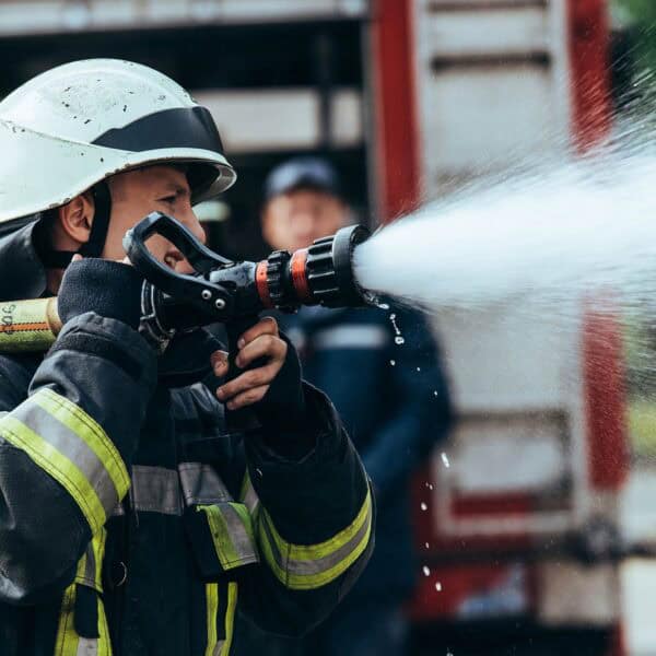 fire brigade at Broomhill Manor Self catering cottages